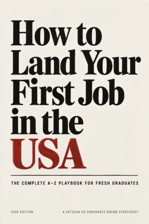 How to Land Your First Job in the USA — The Complete A-Z Playbook for Fresh Graduates (2026 Edition)